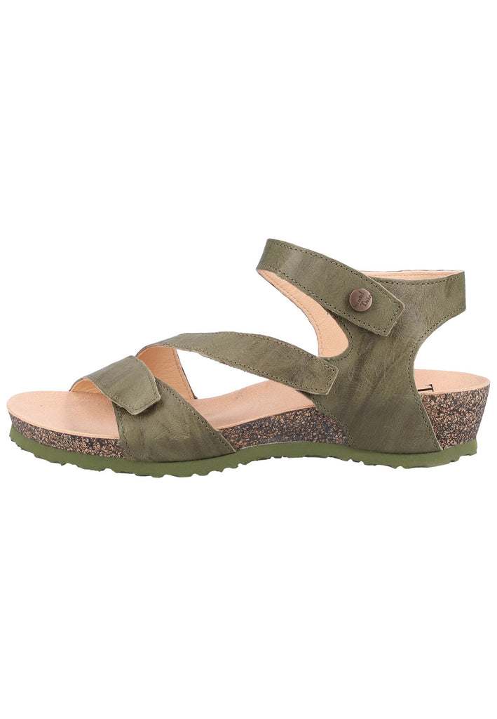 Think! Sandalen Leder Grün - surf4shoes