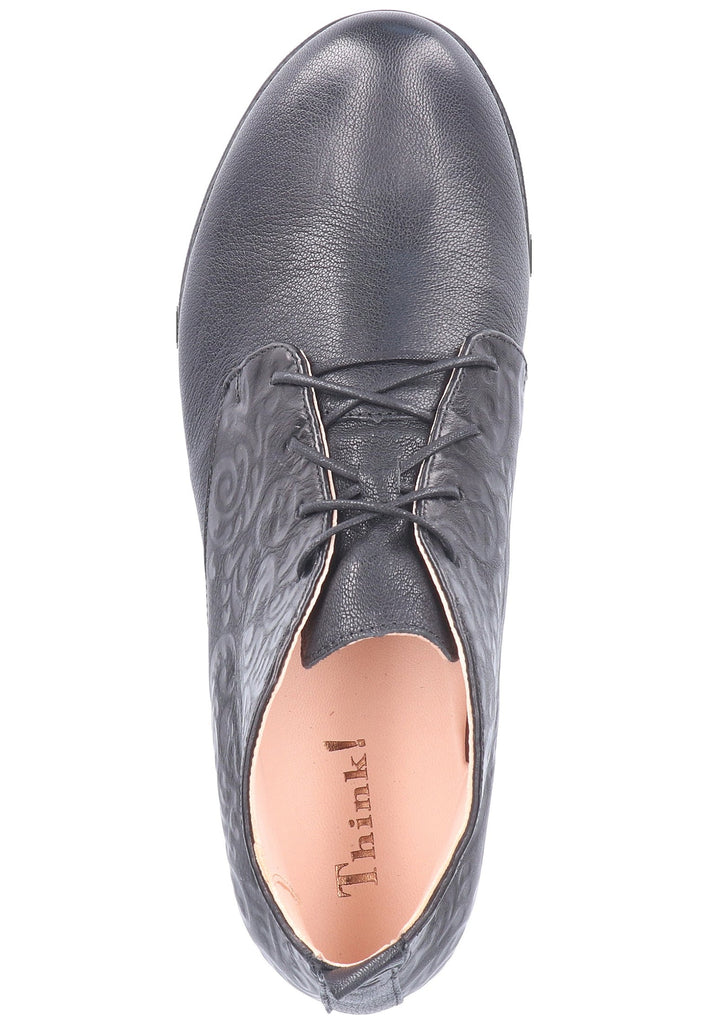 Think! Halbschuhe Leder Schwarz - surf4shoes