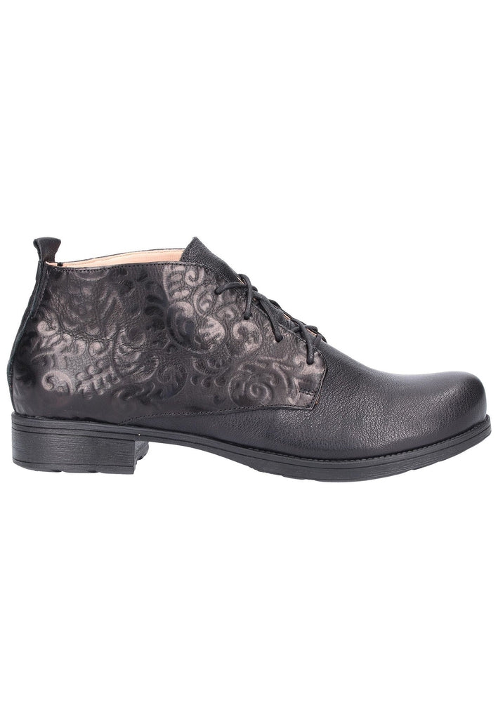 Think! Halbschuhe Leder Schwarz - surf4shoes