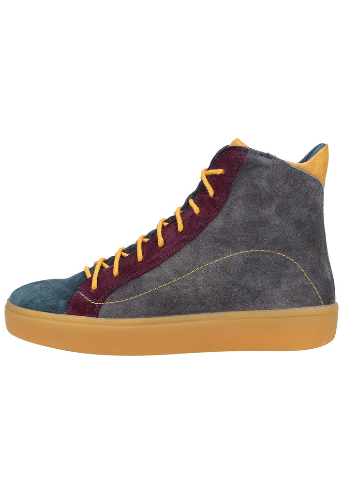 Think! Stiefelette Veloursleder Anthrazit - surf4shoes