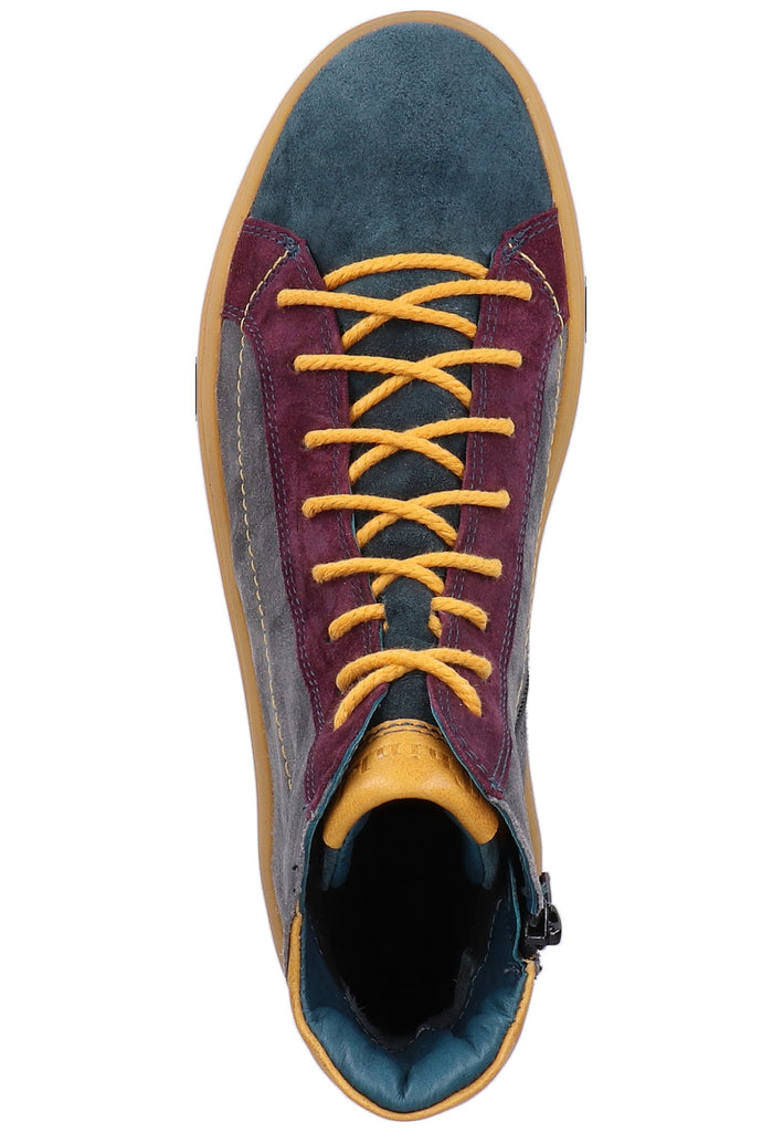 Think! Stiefelette Veloursleder Anthrazit - surf4shoes