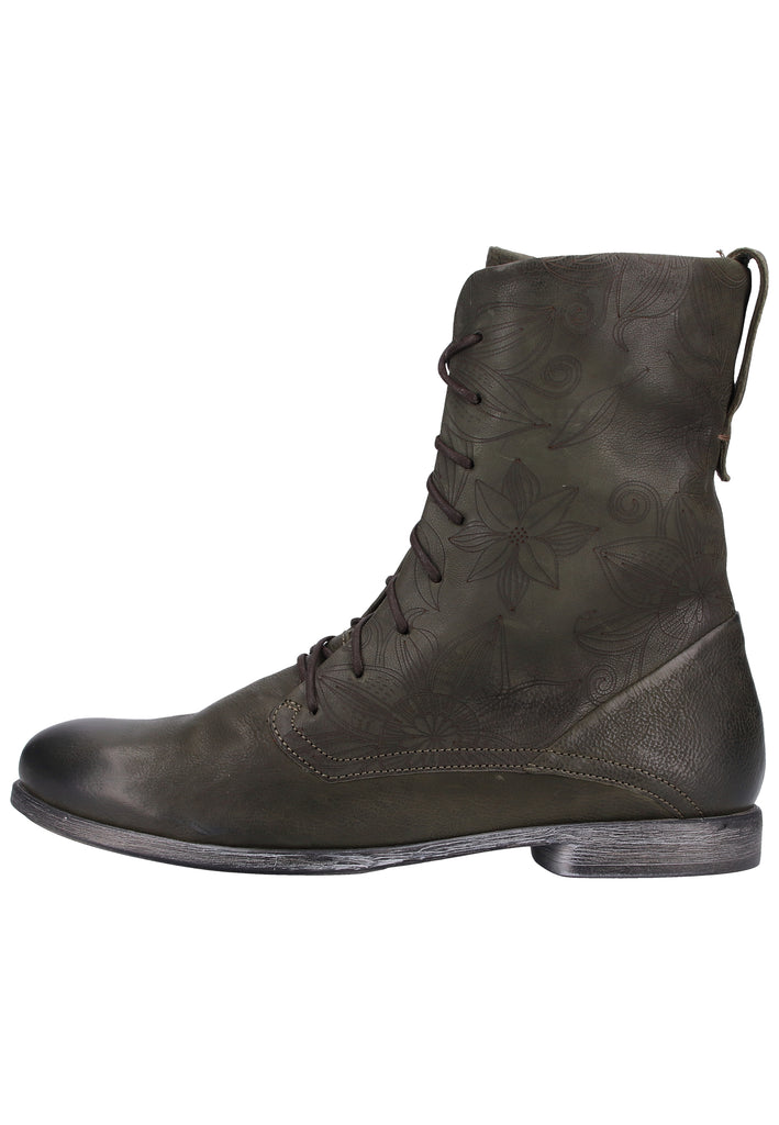 Think! Stiefelette Leder Grün - surf4shoes