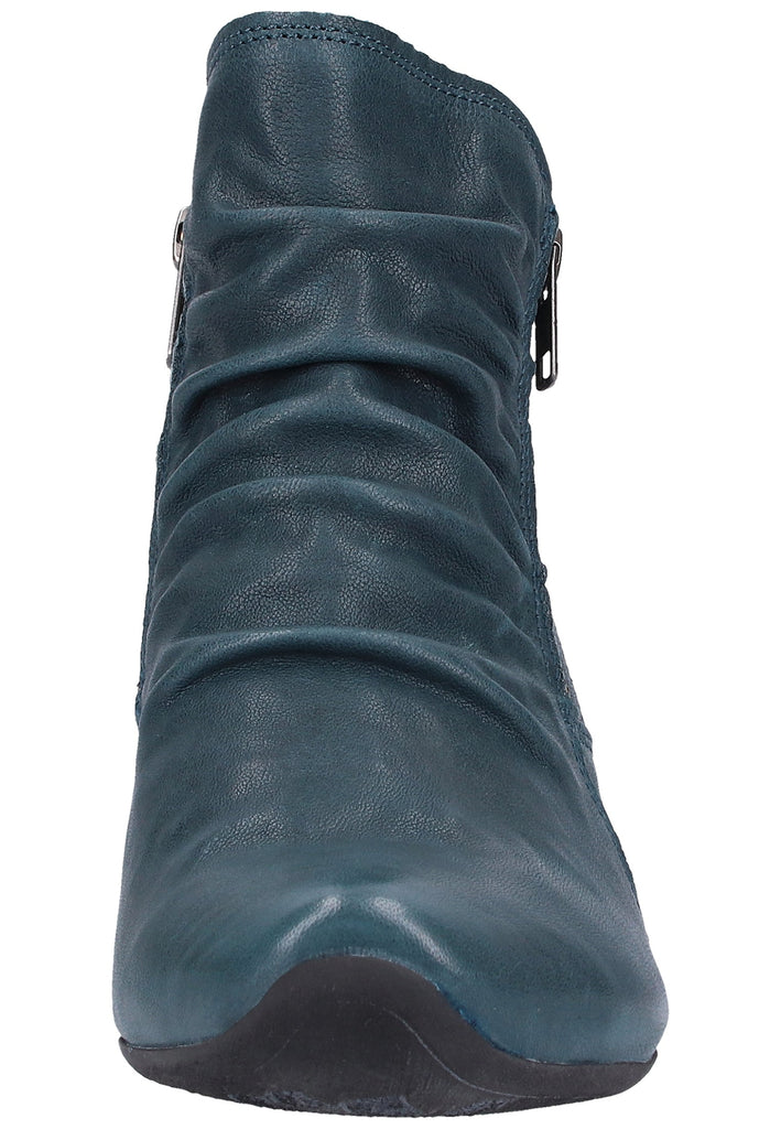 Think! Stiefelette Nappaleder Blau - surf4shoes