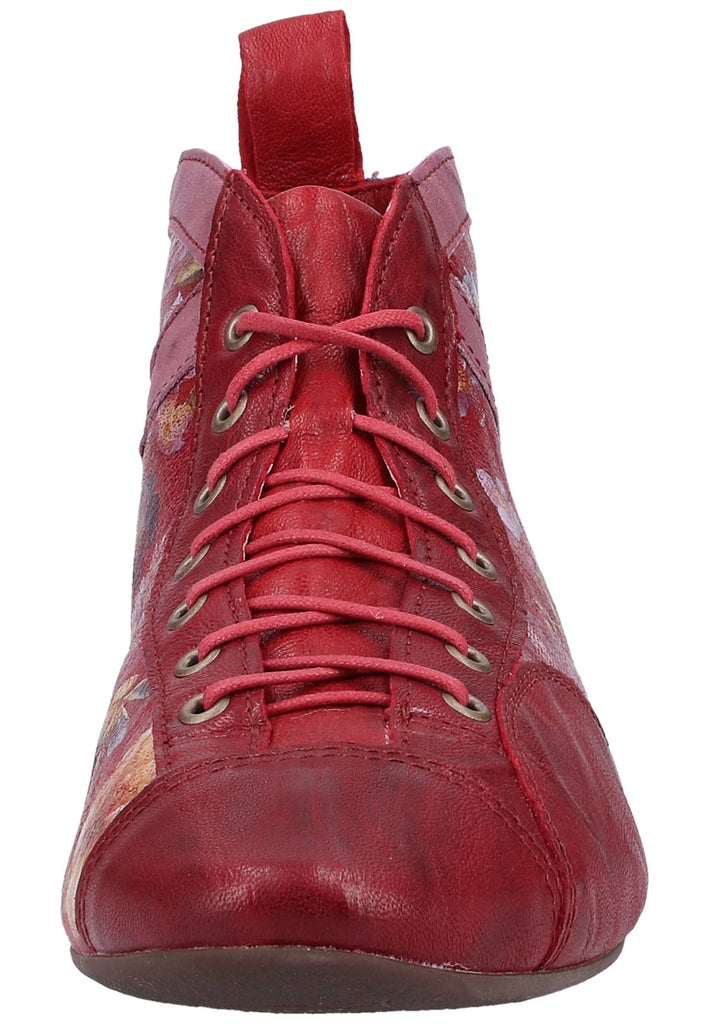 Think! Halbschuhe Leder Rot - surf4shoes