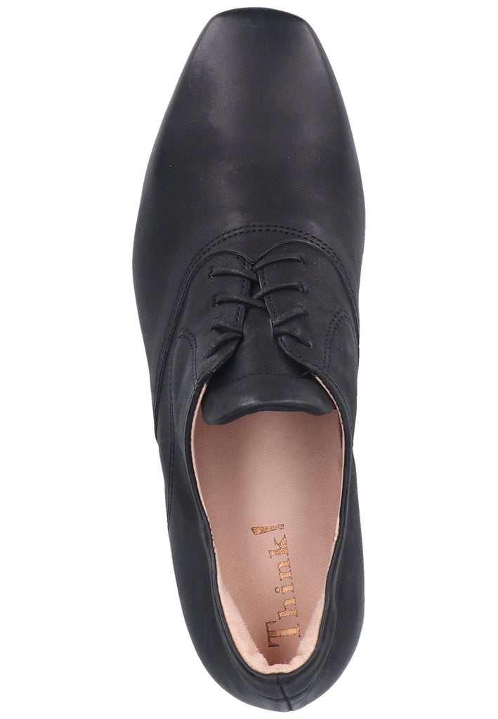 Think! Halbschuhe Leder Schwarz - surf4shoes