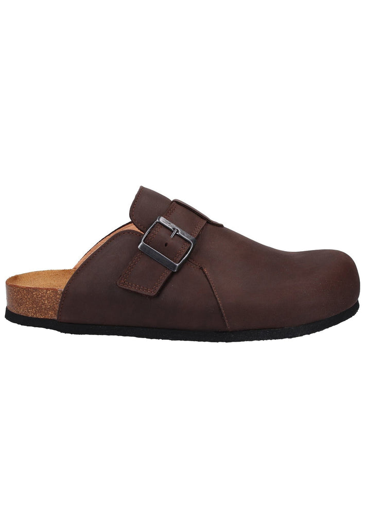 Think! Clogs Nappaleder Espresso - surf4shoes