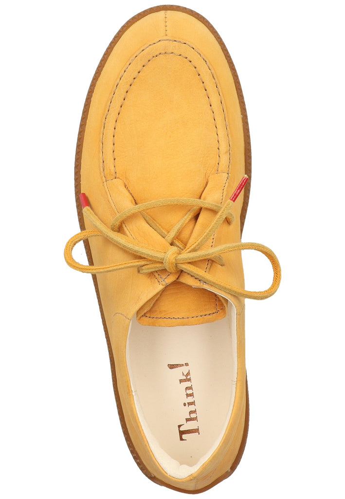 Think! Halbschuhe Leder Gelb - surf4shoes