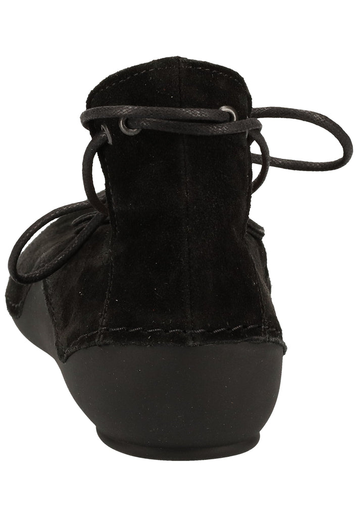 Think! Halbschuhe Veloursleder Schwarz - surf4shoes