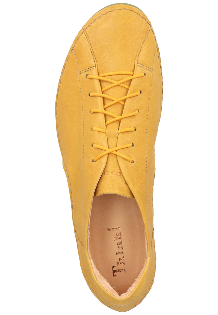 Think! Halbschuhe Leder Gelb - surf4shoes