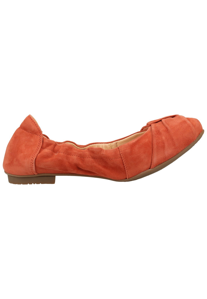 Think! Ballerinas Nubukleder Rot - surf4shoes