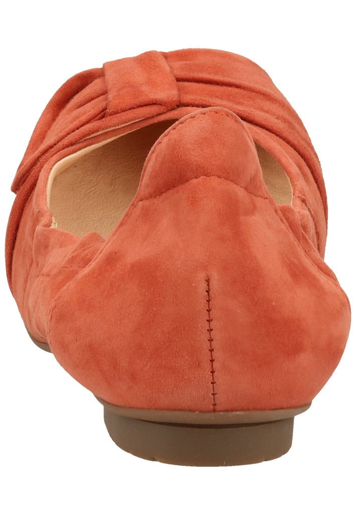 Think! Ballerinas Nubukleder Rot - surf4shoes