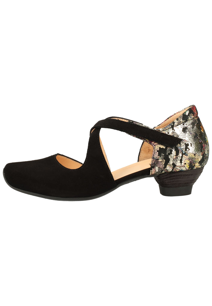 Think! Pumps Leder Schwarz - surf4shoes