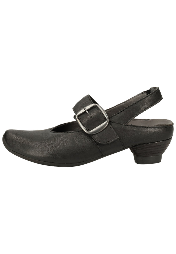 Think! Sandalen Leder Schwarz - surf4shoes