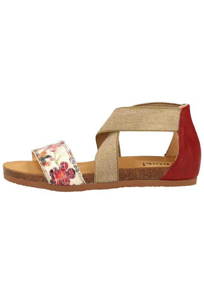 Think! Sandalen Leder/Textil Ivory - surf4shoes