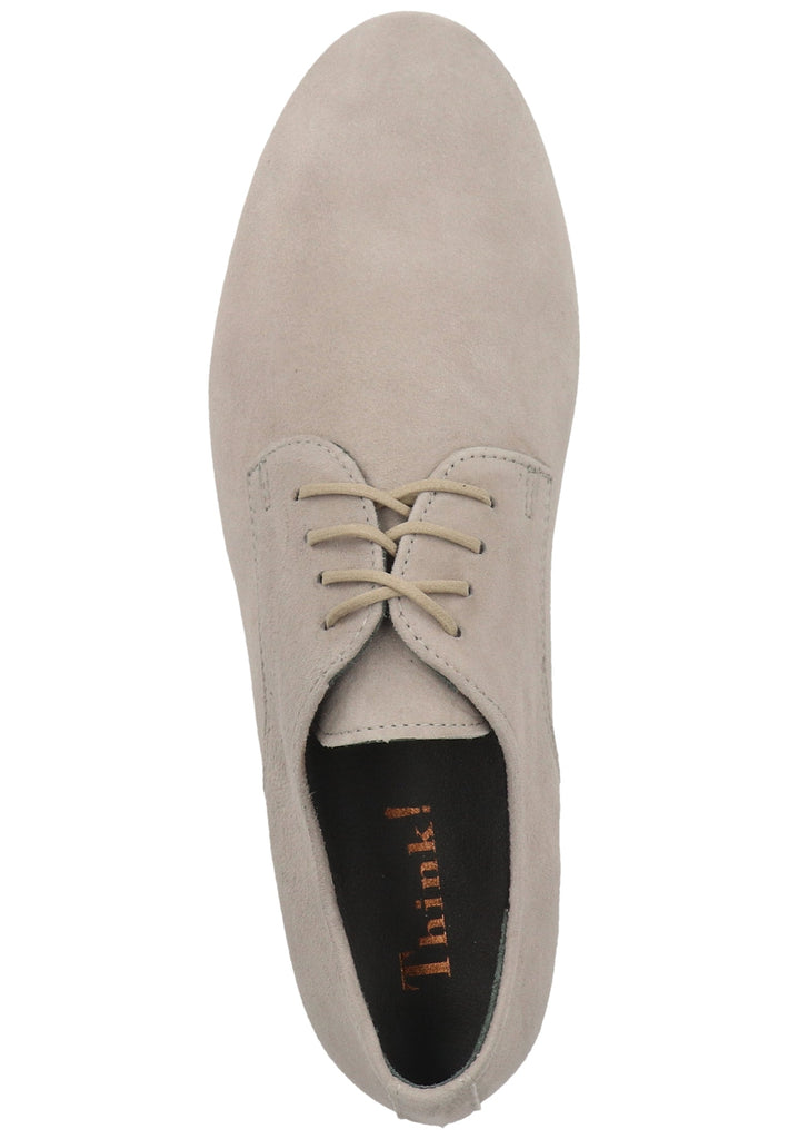Think! Halbschuhe Nubukleder Grau - surf4shoes
