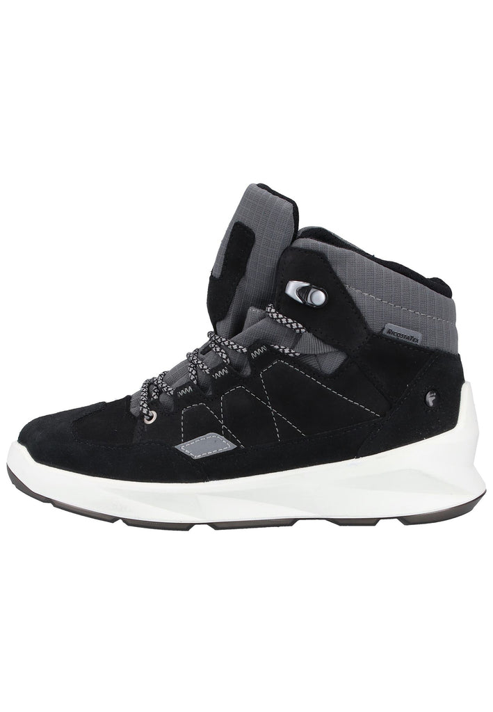 Ricosta Stiefelette Leder/Synthetik Schwarz - surf4shoes