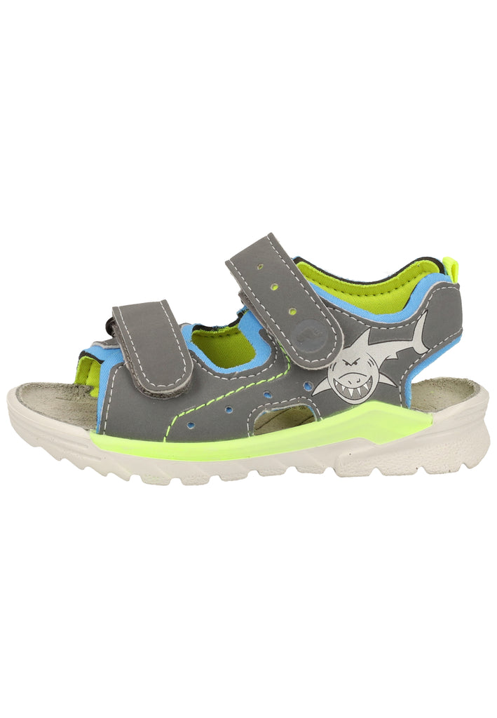 Ricosta Sandalen Lederimitat/Textil Graphit - surf4shoes