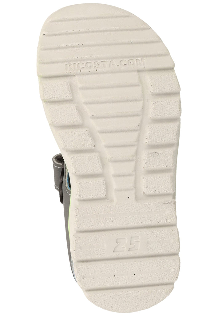 Ricosta Sandalen Lederimitat/Textil Graphit - surf4shoes