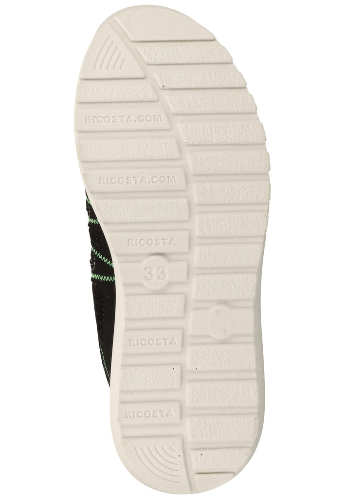 Ricosta Sneaker Leder/Textil Schwarz - surf4shoes