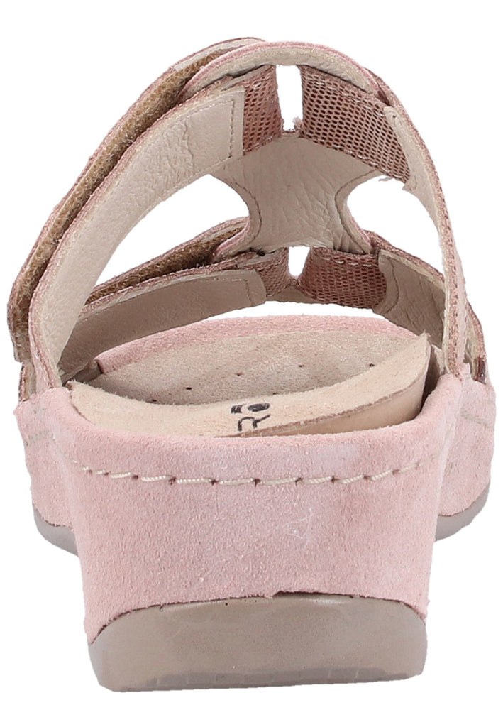 Rohde Pantoletten Veloursleder Rose - surf4shoes