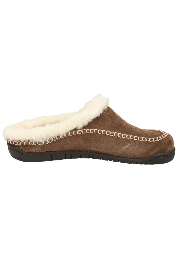 Rohde Hausschuhe Veloursleder Grau Warmfutter - surf4shoes