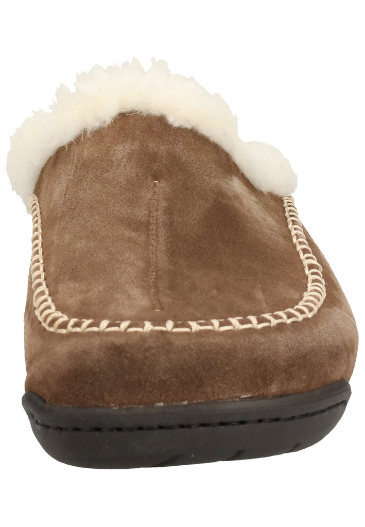 Rohde Hausschuhe Veloursleder Grau Warmfutter - surf4shoes