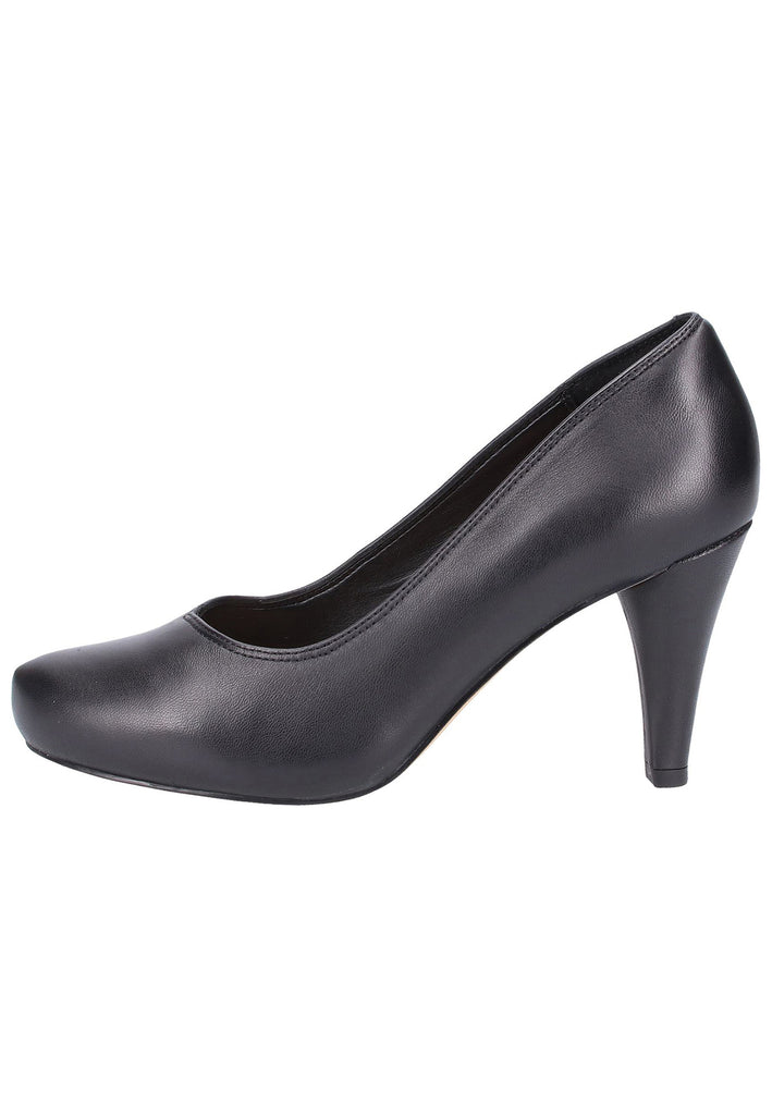 Clarks Pumps Leder Schwarz - surf4shoes