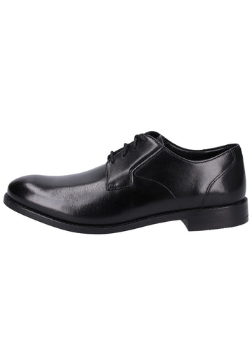 Clarks Businessschuhe Leder Schwarz - surf4shoes