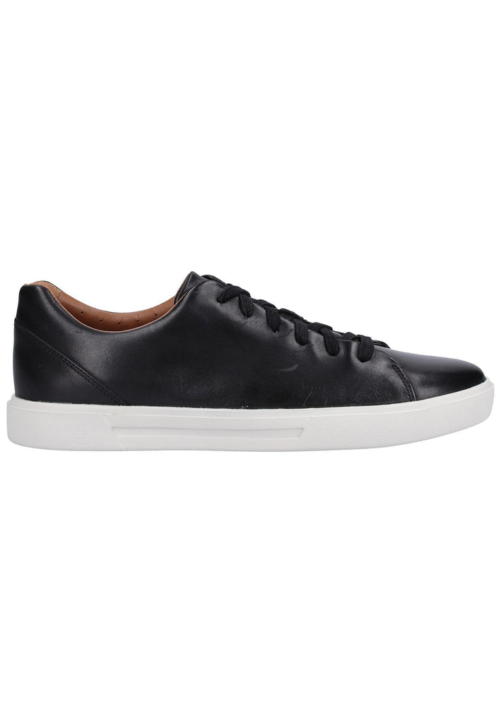 Clarks Sneaker Leder Schwarz - surf4shoes
