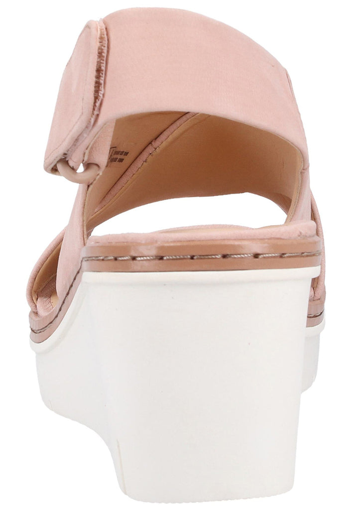 Clarks Sandalen Nubukleder Nude - surf4shoes