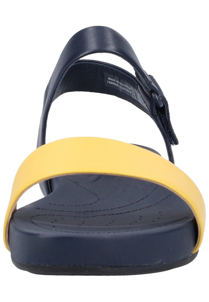 Clarks Sandalen Leder Gelb - surf4shoes
