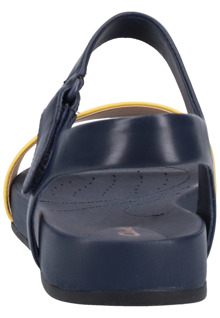 Clarks Sandalen Leder Gelb - surf4shoes