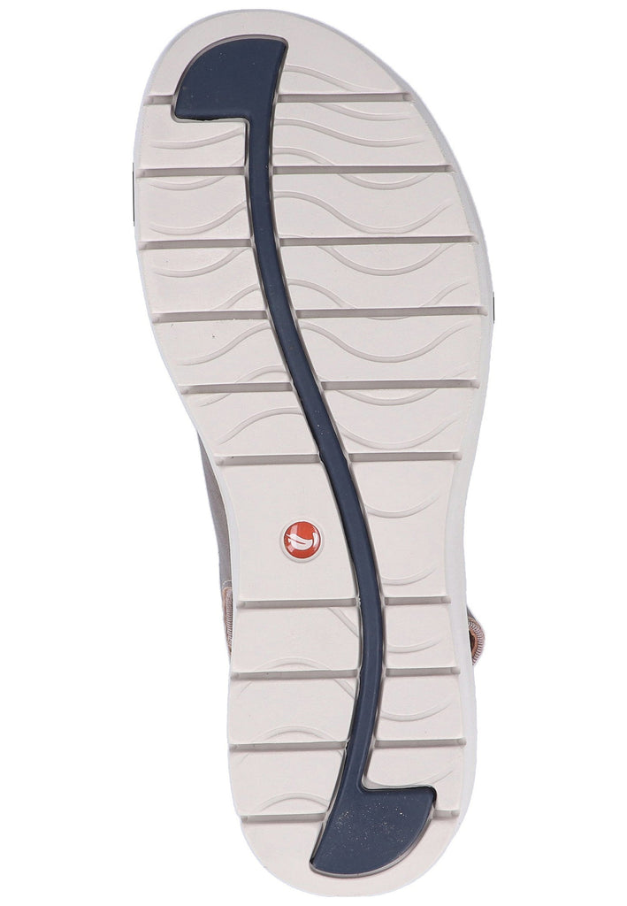 Clarks Sandalen Leder Gold - surf4shoes