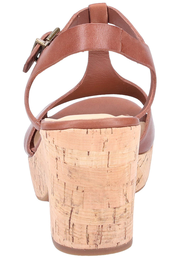 Clarks Sandalen Leder Mahagony - surf4shoes