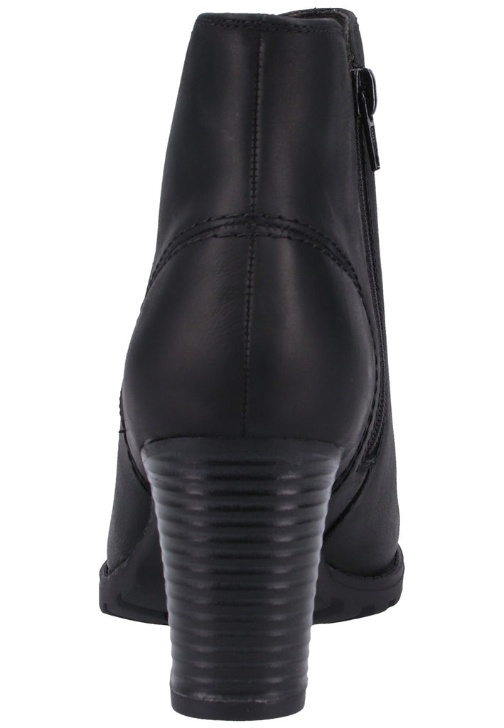 Clarks Stiefelette Leder Schwarz - surf4shoes