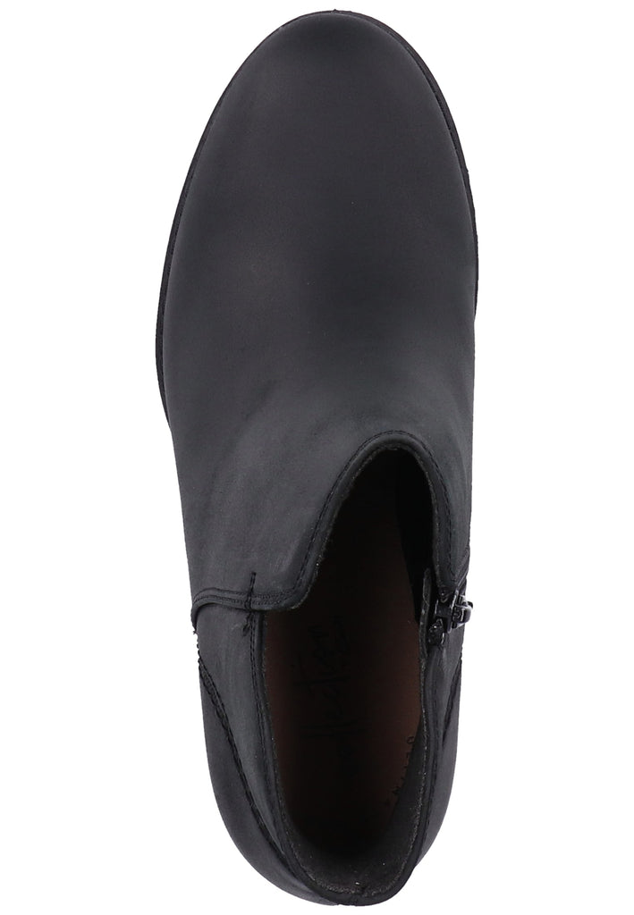 Clarks Stiefelette Leder Schwarz - surf4shoes