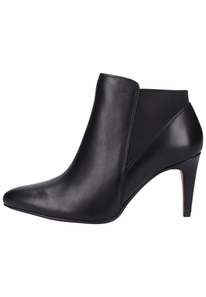 Clarks Stiefelette Leder Schwarz - surf4shoes