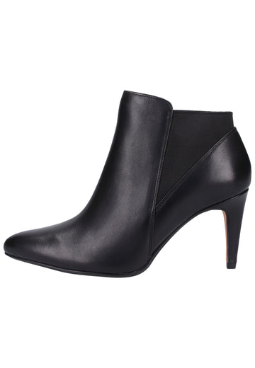 Clarks Stiefelette Leder Schwarz - surf4shoes