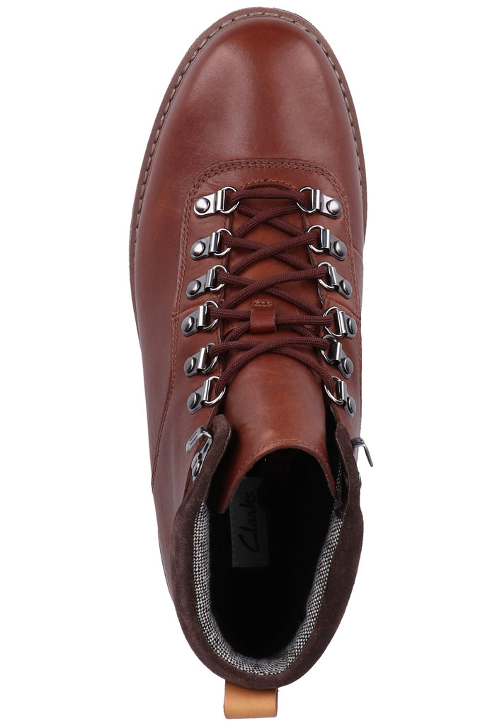 Clarks Halbschuhe Nubukleder Braun - surf4shoes