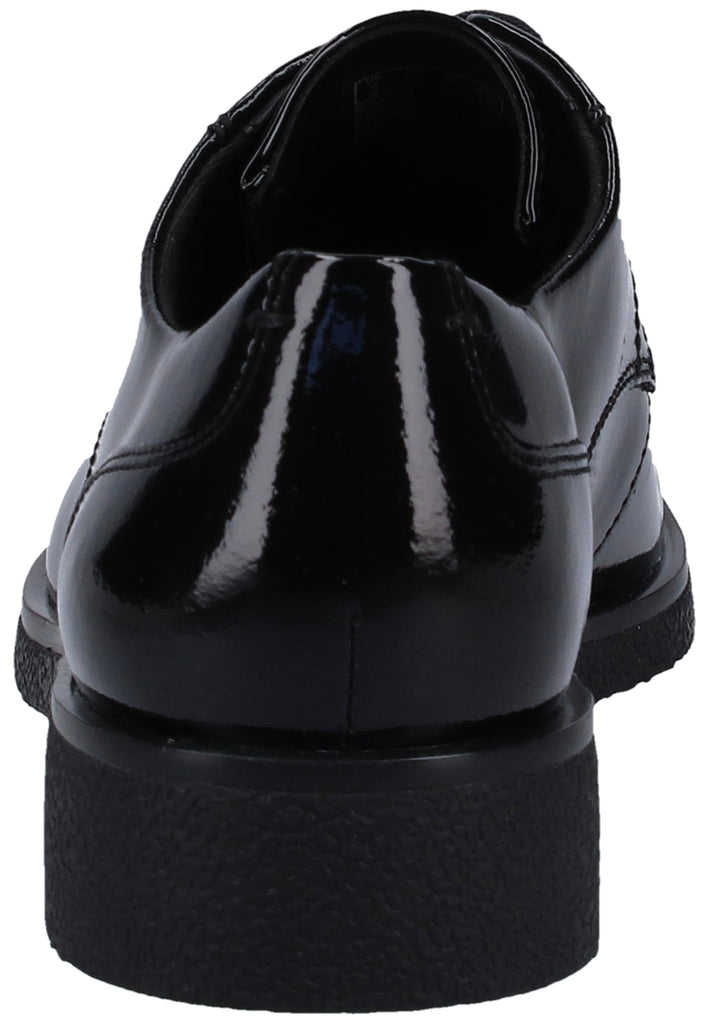 Clarks Halbschuhe Leder Schwarz - surf4shoes