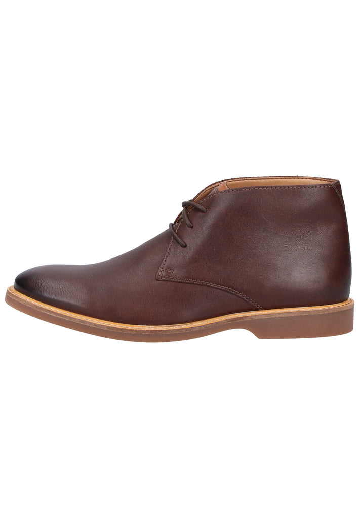 Clarks Halbschuhe Leder dunkelbraun - surf4shoes