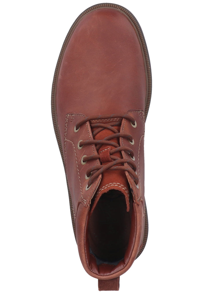 Clarks Stiefelette Leder Braun - surf4shoes