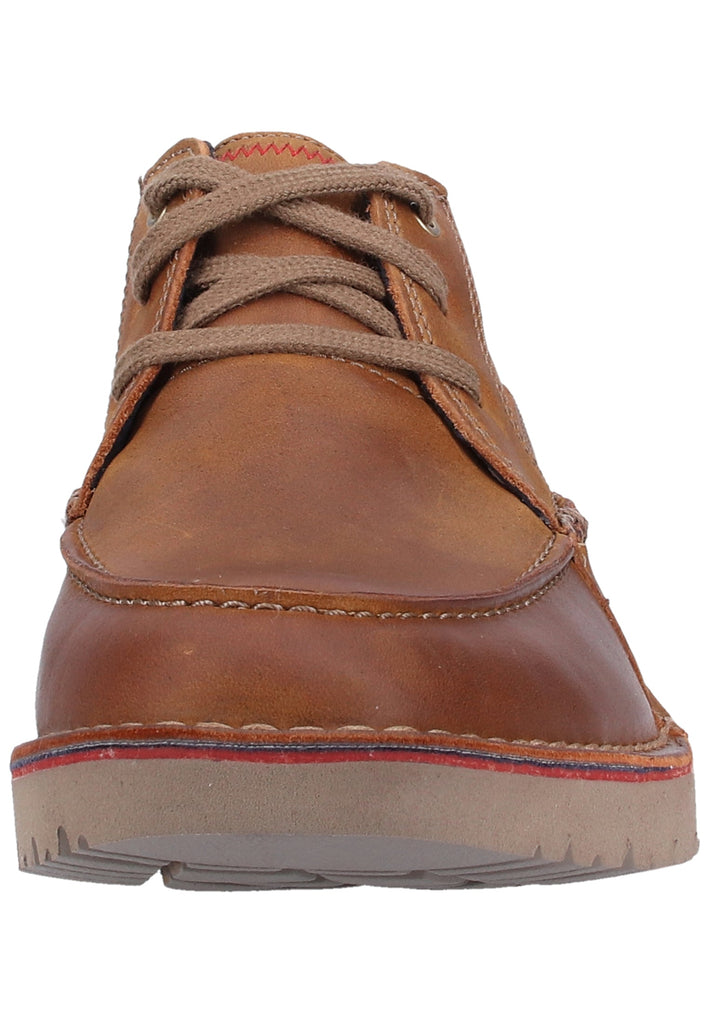 Clarks Halbschuhe Leder Tan - surf4shoes