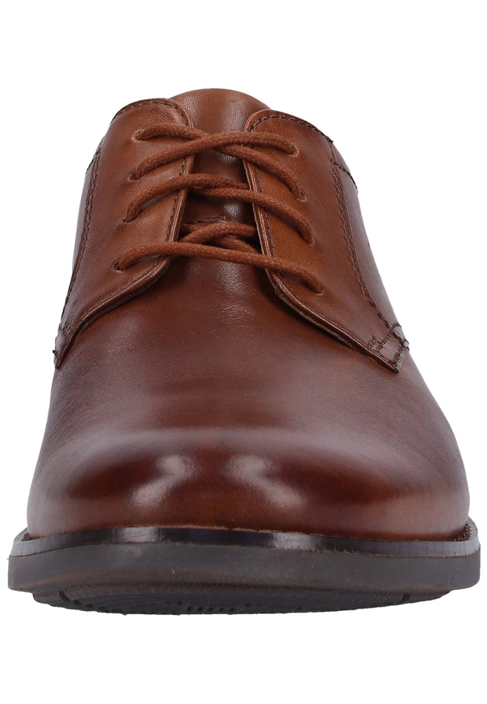 Clarks Businessschuhe Leder Braun - surf4shoes