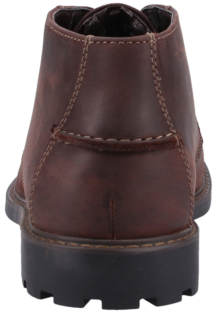 Clarks Halbschuhe Leder dunkelbraun - surf4shoes