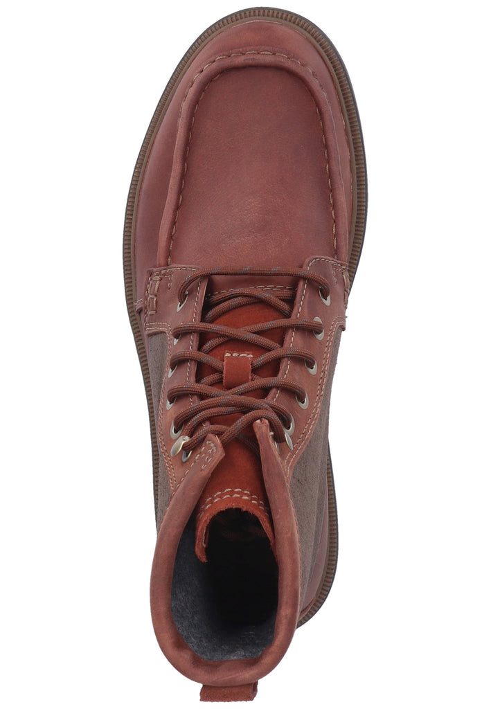 Clarks Stiefelette Leder Braun - surf4shoes