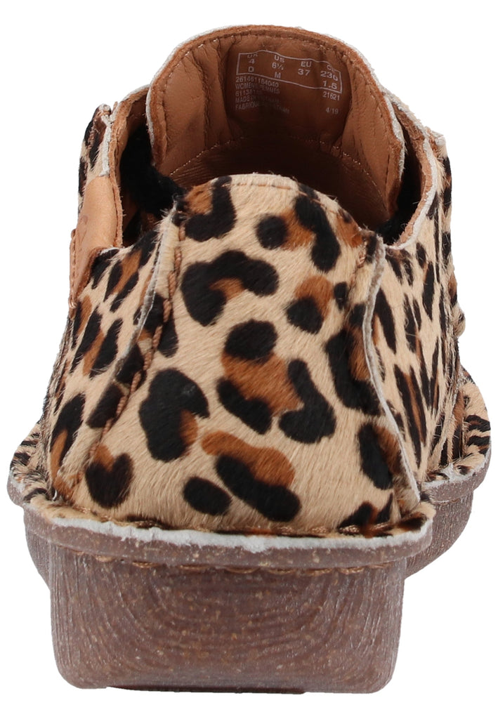 Clarks Halbschuhe Leder Leopard - surf4shoes