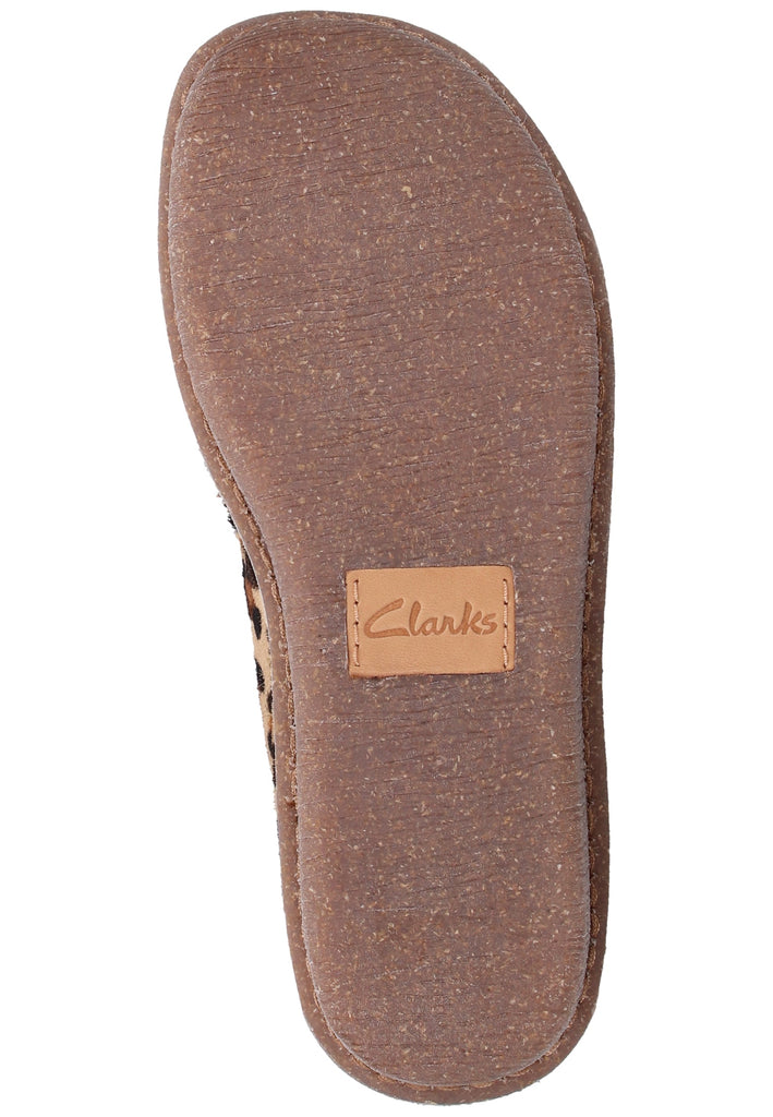 Clarks Halbschuhe Leder Leopard - surf4shoes