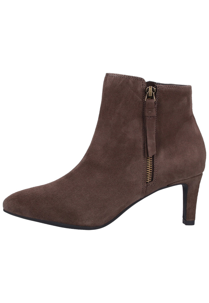 Clarks Pumps Veloursleder dunkelbraun - surf4shoes