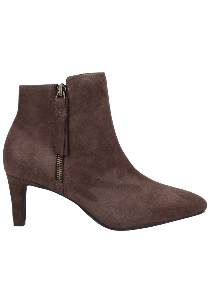 Clarks Pumps Veloursleder dunkelbraun - surf4shoes